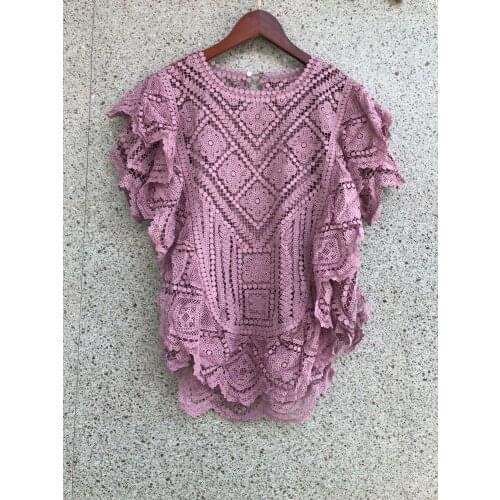 Yuigyutyu Openwork Blouses