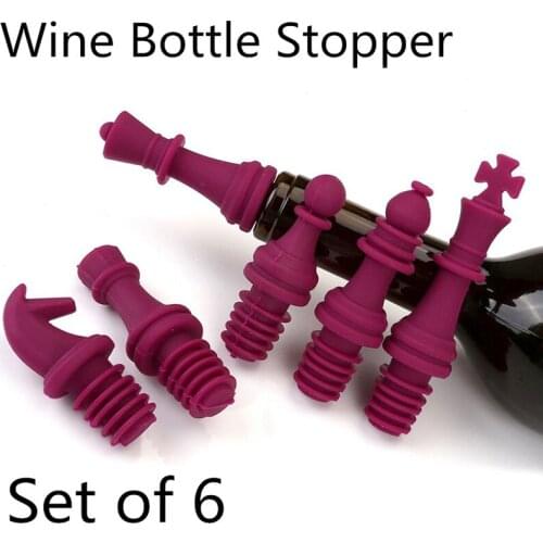 Wine Stopper Silicone Bottle Stopper Beer Cover