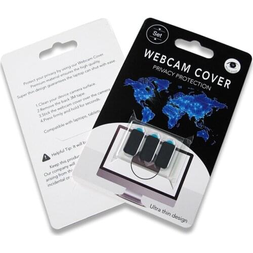 10 SET/LOT 3PCS/SET Webcam Cover Privacy Protection Shutter for Smartphone Laptop Desktop Camera Protector Cover