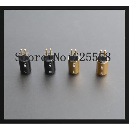 10 Pair Male 2 Pin plug Jack for jh13 jh16 1964 V6 UE3X UE18 PRO18 W4R UM3X headphone DIY Connector for Audio Cables