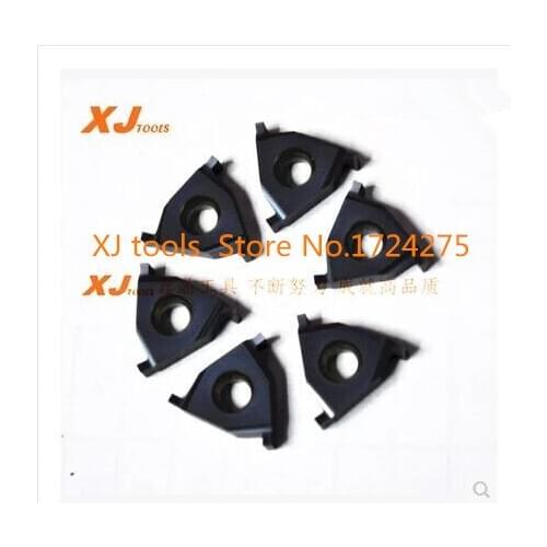 10PCS 16ER/IL 0.8/1.0/1.2/1.4/1.5/1.6/1.8/2.0 carbide turning insert ,Cutting inserts, the lather,for Grooving Holder SER /SNL