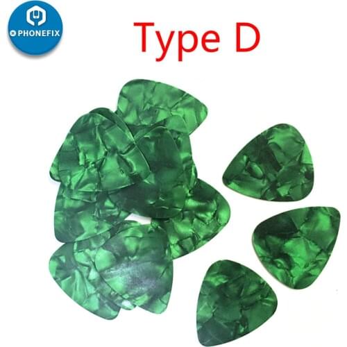 10Pcs Plastic Guitar Picks Triangle Pry Tool Mobile Phone Repair Tools Kit for iPhone iPad LCD Screen Removal Repair Tools