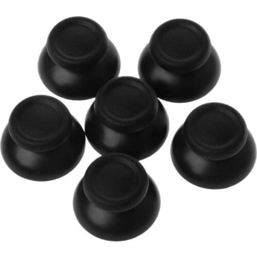 50/100pcs black Analog Cover 3D Thumb Sticks Joystick Thumbstick Mushroom Cap For Sony PlayStation 4 PS4 Controller Gamepad