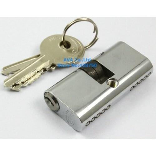 54mm x 27mm Home Office Closet Fire Door Lock Cylinder wIth 3 Keys