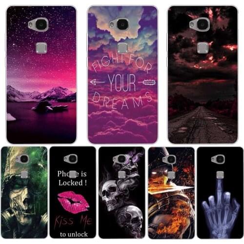Case for Huawei Honor 5X Case Cover Silicone Soft TPU for Fundas Huawei GR5 Phone Case Coque for Huawei Honor 5X KIW-L21 Cover