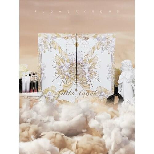 Cy Flower Know Angel Makeup Gift Box Lip Lacquer Highlight Eyeshadow Allin Set