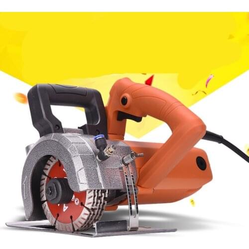 Electric wall chaser cutting machine hydropower installation wall slotting machine 9000RPM 125MM 220V