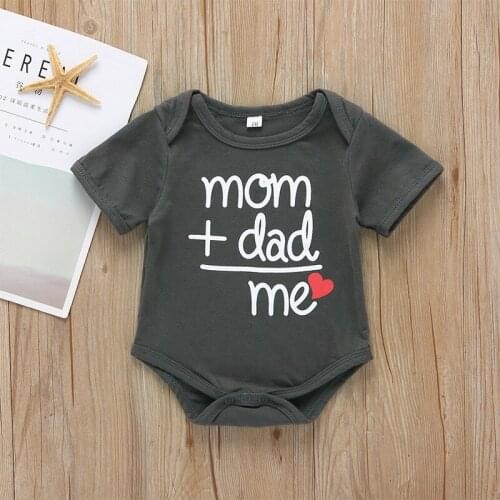 Summer Baby and Baby Alphabet Jumpsuit new born baby clothes baby boy romper