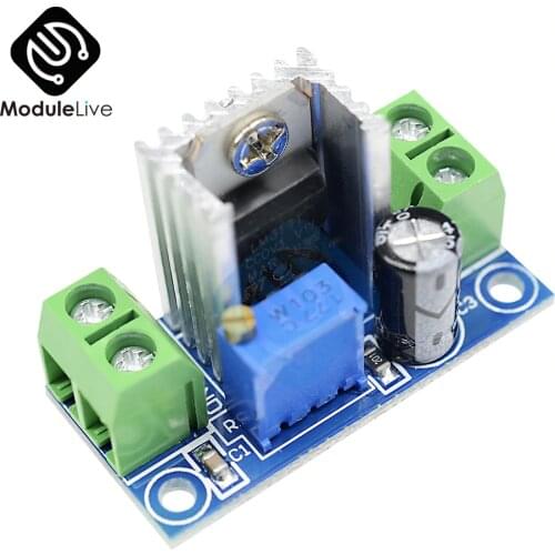 LM317 Adjustable Voltage Linear Regulator Power Supply LM317 DC-DC 4.2-40V To 1.2-37V Step Down Buck Converter Board Module