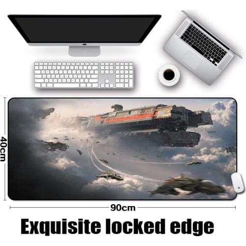 Mairuige Titanfall Series 2 Pattern Game Mousepad Space Ship Images Printing Gaming Mouse Pad Mat Overlock Pc Notebook Table Mat