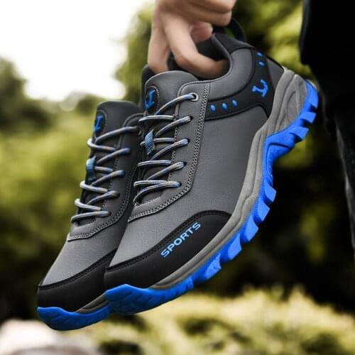 Hiking Boots Men Mountain Tracking Footwear Outdoor Travel Sport Shoes Non Slip Breathable Waterproof Sneaker Size 38-47