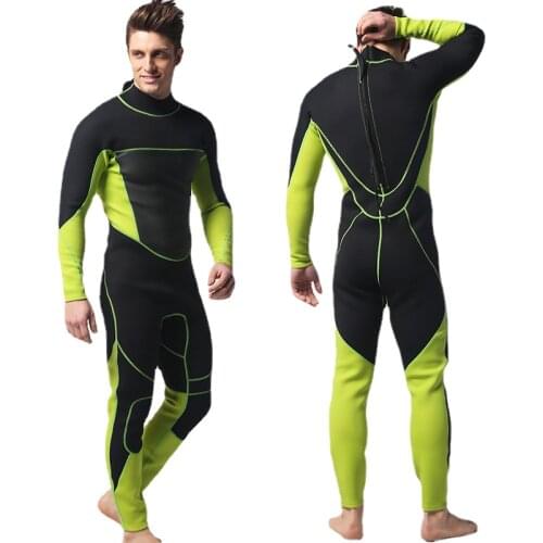 Diving Wetsuit Men 3mm Diving Suit Neoprene Swimming Wetsuit Surf Triathlon Wet Suit Swimsuit Full Bodysuit