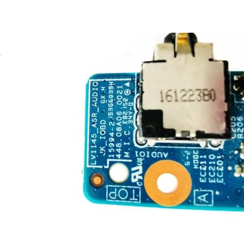 Original for Lenovo V110-14AST V110-15 Audio board V110-14AST V110-15 LV1145_ASR_AUDIO 15994-2 448.08A06.0021 tested good