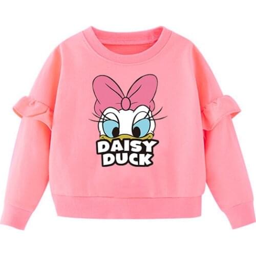 Fall Toddler Girls Sweatshirt Bow Tie Minnie Mouse Tops Spring Little Children Cute Costume Autumn Teen Kids Clothes Outfits