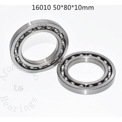 16010 50*80*10 mm 1Piece bearing 16009 chrome steel deep groove bearing