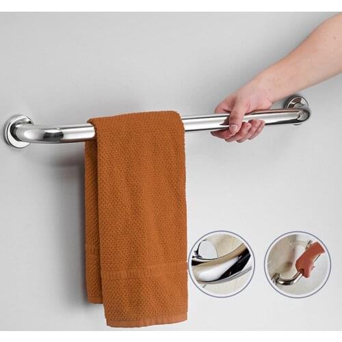 300/400/500mm Solid Elders Toilet Bathtub Handrail Safety Grab Bar Stainless Steel Handles Armrest Hand Rail Support Assist Bath