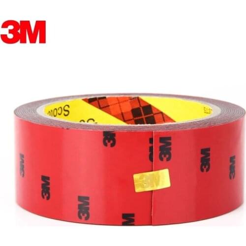 6/8/10/12/15/20/30/40MM Car Special Double Sided Tape 3M Black Adhesive Sticker for Home Hardware Tools Super Sticky Waterproof