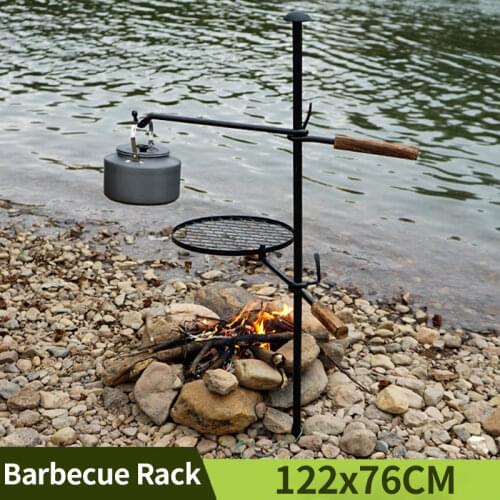 Garden X-Type BBQ Grill Outdoor Camping Portable Folding Barbecue Rack Stainless Steel Carbon Oven Suitable For 1-3 Persons