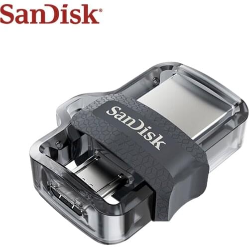 SanDisk OTG 64GB USB Flash Drive 32GB USB 3.0 Dual Drives Pen Drives For PC And Android Phones Micro Usb