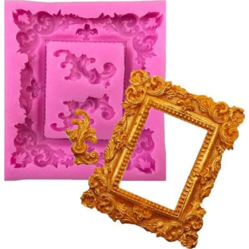 Pattern silicone mold DIY baking fondant cake mold chocolate fudge tool