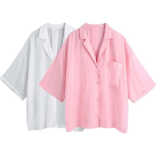 YVYVLOLO Short Sleeve Blouses