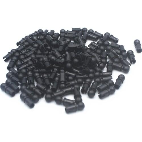 MOC Building Blocks Self-Locking Bricks Technical Parts 100pcs BALL WITH FRICTION SNAP compatible with lego for Kids Toy 6628