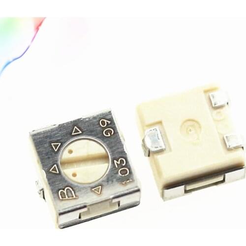 5pcs 3314J-1 102E 103E 1K/10K Single Turn Precision Adjustable Resistor Free shopping