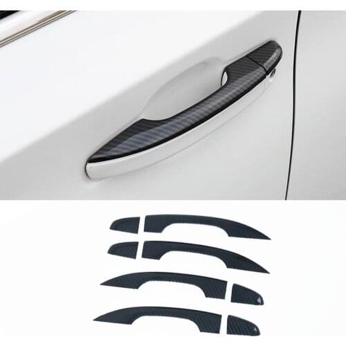 Car Cover Protect Detector Stick Frame Lamp Trim Door Handle Armrest Handrail 8pcs For Honda Accord Sedan 10th 2018 2019 2020