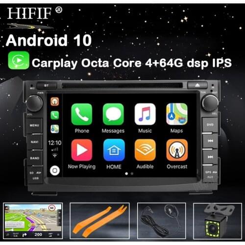 IPS HD DSP Car DVD player GPS navigation for Kia Ceed 2010-2012 KIA Venga 2010-2016 2 din radio stereo unit Android 10 4GB+32GB