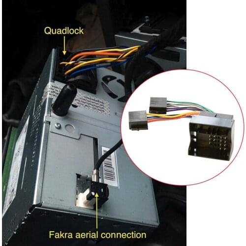 Car Radio ISO Adapter Switch Cable for Opel Astra H Corsa C Antara Combo Meriva Zafira for Vauxhall Agila Movano