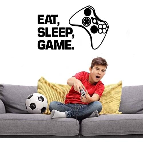 Free shipping game Decal Removable Vinyl Mural Poster For Kids Rooms Decoration Vinyl Decals