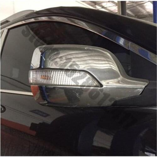 For Great Wall Hover H6 2011-2013 Car styling ABS Chrome Rearview Side Door Mirrors Cover Trim Car modeling