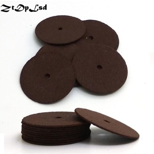 ZtDpLsd 10pcs 24/38mm Cutting Abrasive Discs Reinforced Cut Off Grinding Wheels Rotary Blade Disc Tool Dremel Parts Accessories