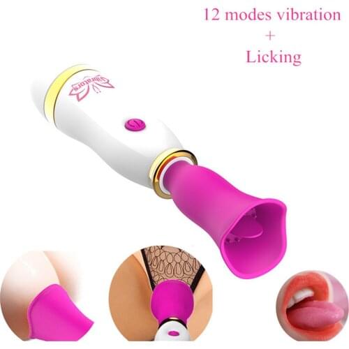 Tongue Dildo Vibrator For Women Heating Sucking sex doll Oral Licking Clitoris Stimulate Masturbate Erotic Sex Toys for Woman