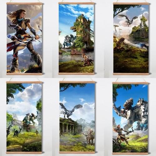 Game Posters Horizon Zero Dawn Posters Anime Posters Canvas Painting Wall Decor Posters Wall Art Home Decor Room Decor Picture