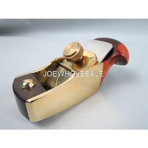 Violin making tool luxury Brass + ebony 79mm convex bottom plane,wood carving tools,mini plane