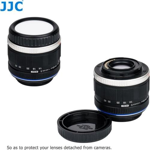 JJC M4/3 Mount Lens Cap for Olympus / Panasonic Camera Writable Rear Caps Protector