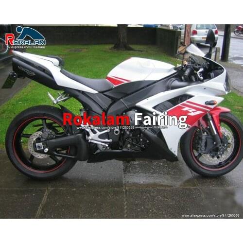 Body Kit For Yamaha R1 YZF1000 2007 2008 White Red Black Motorcycle ABS Fairing Kit (Injection Molding)