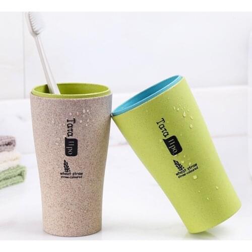 Eco-friendly Thick Circular Cups Toothbrush Holder Cup PP Rinsing Wash Tooth Mug Bathroom Sets travel accessories bathroom cup