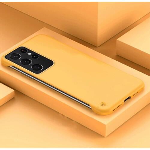 Frameless Candy Color Matte Hard Phone Case For Samsung S21 S20 S10 S9 Plus Cover For Samsung A50 A70 A20 A30 Note 10 20 Ultra