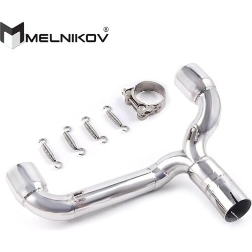 Motorcycle Exhaust Muffler Escape Slip On For suzuki GSR400 GSR600 BK400 BK600 GSR BK 400 600 Modified Link Pipe Exhaust