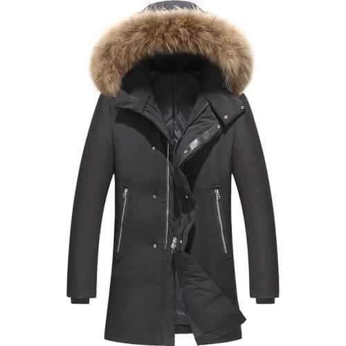 90%Duck Down Jackets Coats Men Down Jacket Brand Clothing Casual Winter Jacket Thickening Parkas Men Zippers Duck Down Jacket 23