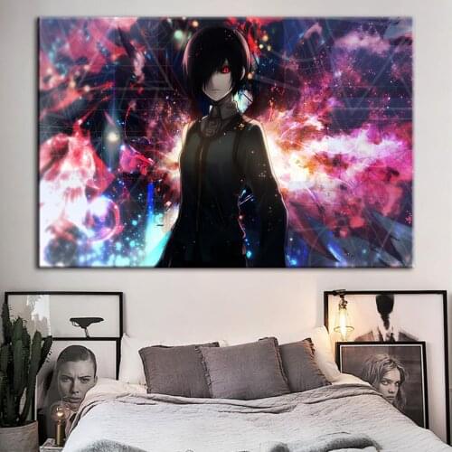 Wall Art Home Decoration Canvas Tokyo Ghoul Painting Japanese Anime Pictures Printings Modular Artwork Posters For Living Room