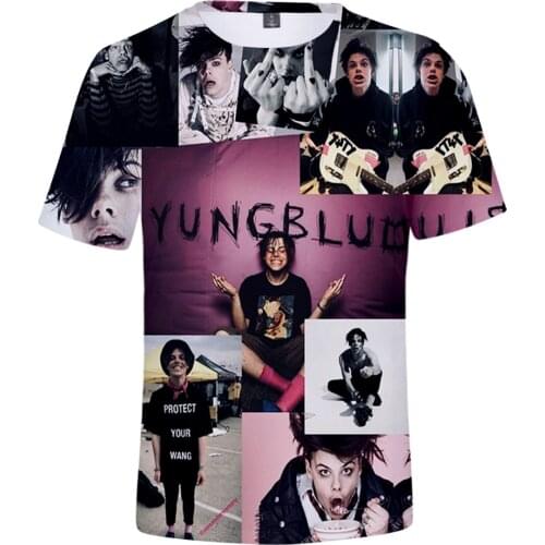 Singer Yungblud Men/women New Fashion Cool 3D Printed T-shirts Fashion Popular Casual Style Streetwear Oversize Tops Tee