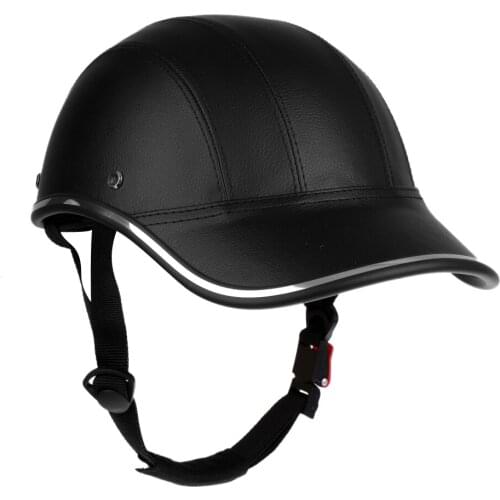 Cycling Bike Helmet Baseball Cap Foam Padded PU Hat Visor for Climbing Mountaineering Motorcycle Baseball