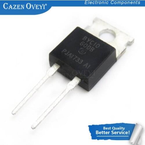 10pcs/lot BYC10-600B BYC10-600 BYC10 TO-220 In Stock
