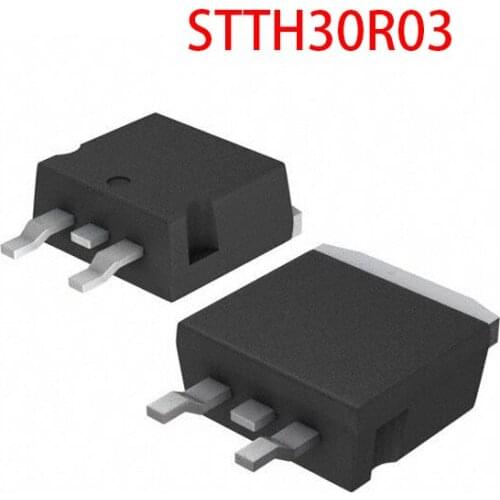 10pcs STTH30R03CG TO-263 STTH30R03 TO263 30R03 300V 30A new original
