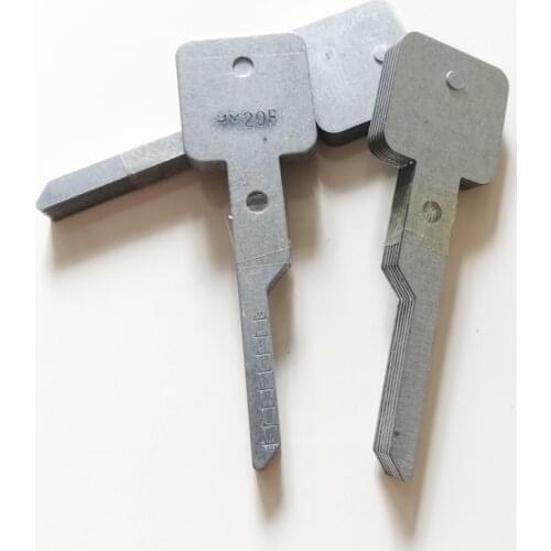 10pcs TOY2 HY20R HU66 HU92 TOY40 Engraved Line blank car key scale shearing teeth for lishi 2in1 locksmith tools