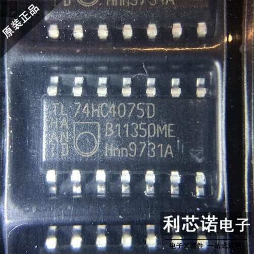 100% New&original In Stock 74HC4075D 74HC4075 SOP-14 HC4075D IC BOM List