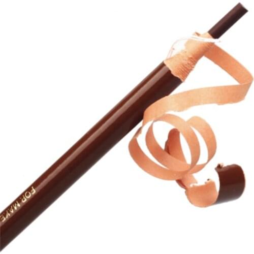 12pcs Natural Eyebrow Tattoo Pen Waterproof Permanent Eyebrow Pencil Peel Off Paper Microblading Beauty Pencil Makeup Tools